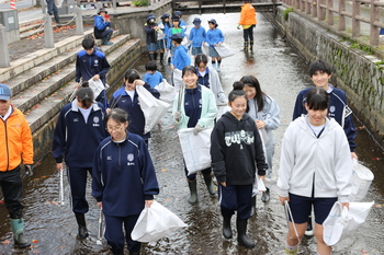 高瀬川清掃１